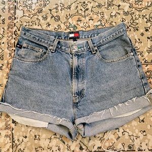 Tommy Hilfiger cut Jean shorts
